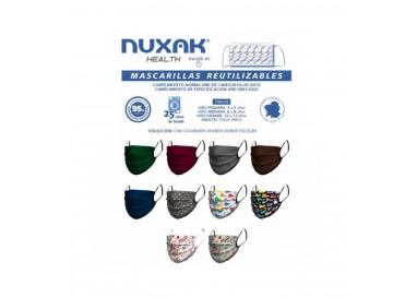 MASCARILLA NUXAK CABEZA DE RATON NIÑOS (6-9 AÑOS)