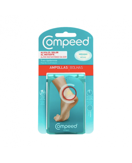 Compeed ampollas hidrocoloide T- MED 5 U