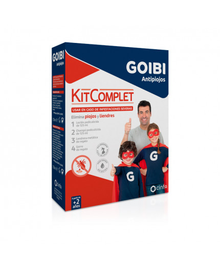 GOIBI LOCION Y CHAMPU ANTIPIOJOS KIT COMPLET