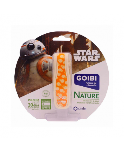 Goibi Pulsera de Citronella Star Wars Naranja