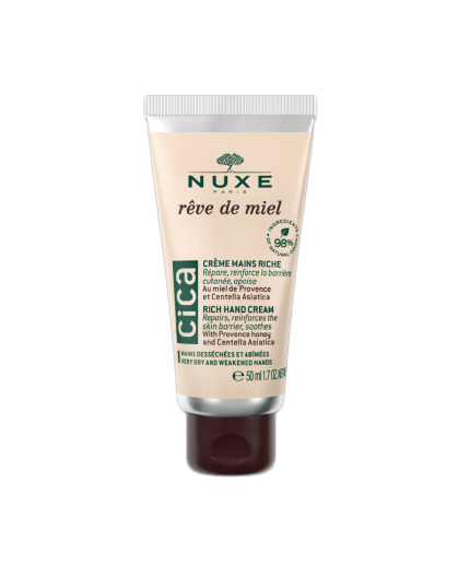 Nuxe Reve De Miel crema de manos riche con cica 50ml