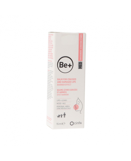 Be+ med bálsamo labios agrietados, nariz y zona peribucal