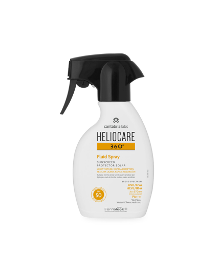 Heliocare 360 fluido spray spf50 250ml