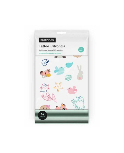 Suavinex tatoos citronella +3años