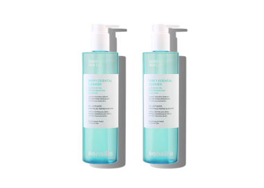 Sensilis duplo gel limpiador piel mixta grasa 400ml x 2