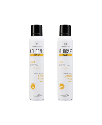 Heliocare 360º airgel spf 50 duplo 40% 2ª unidad