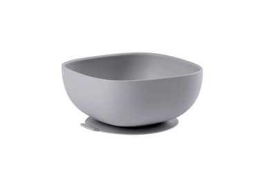 Beaba bol silicona ventosa gris