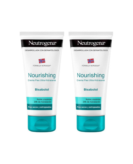 Neutrogena duplo crema pies ultra hidratante 2 X 100 ml