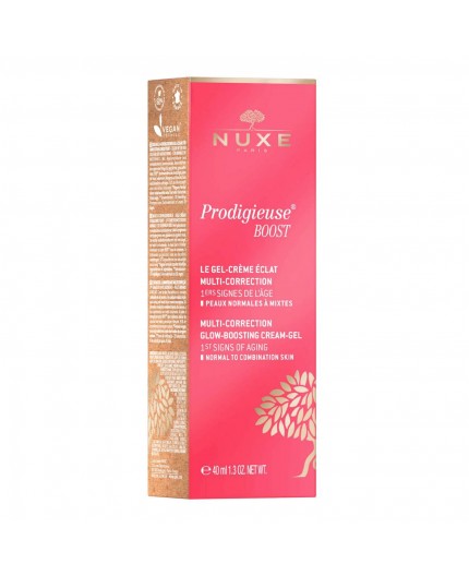 NUXE PRODIGIEUSE BOOST GEL CREMA LUMINOSIDAD MULTICORRECCION