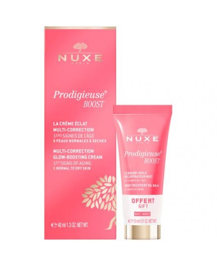NUXE PRODIGIEUSE BOOST CREMA + BALSAMO RENOVADOR NOCHE