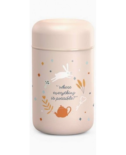 SUAVINEX TERMO PARA PAPILLA WONDERLAND ROSA 400ML