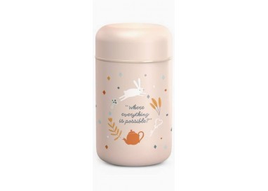 SUAVINEX TERMO PARA PAPILLA WONDERLAND ROSA 400ML
