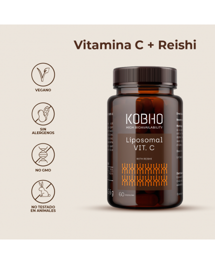 KOBHO LIPOSOMAL VIT C 60 CAPSULAS