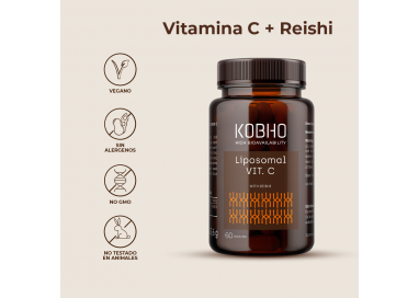 KOBHO LIPOSOMAL VIT C 60 CAPSULAS