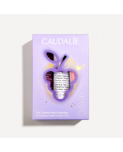 CAUDALIE COFRECITO NAVIDAD TRIO DE CREMAS MANOS