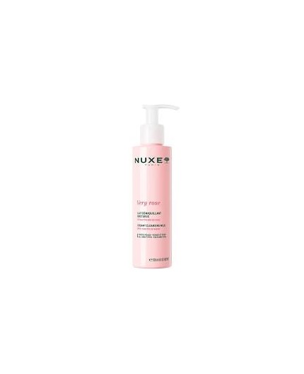 NUXE VERY ROSE LECHE DESMAQUILLANTE RICA 200ML