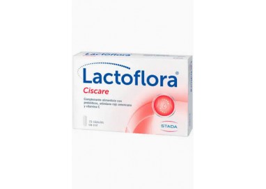 LACTOFLORA CISCARE  15 CAPSULAS
