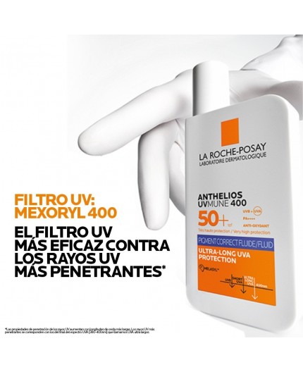 ANTHELIOS UVMUNE 400 FLUIDO ANTIMANCHAS SPF 50+ 50ML