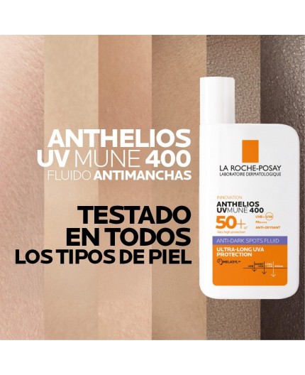 ANTHELIOS UVMUNE 400 FLUIDO ANTIMANCHAS SPF 50+ 50ML