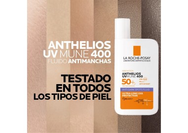 ANTHELIOS UVMUNE 400 FLUIDO ANTIMANCHAS SPF 50+ 50ML