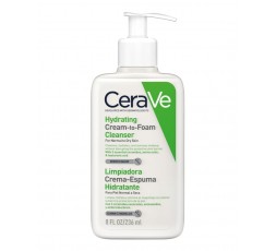 CERAVE LIMPIADORA CREMA ESPUMA HIDRATANTE 236ML