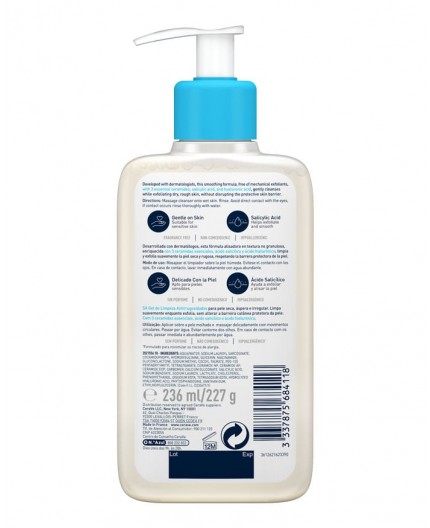 CERAVE SA LIMPIADOR ANTIRRUGOSIDADES 236ML