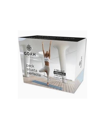 GOAH CLINIC PACK SILUETA PERFECTA ( 2 CELULIT + 1SILUIT REGALO)