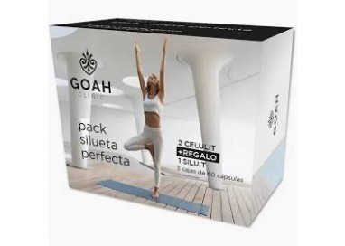 GOAH CLINIC PACK SILUETA PERFECTA ( 2 CELULIT + 1SILUIT REGALO)