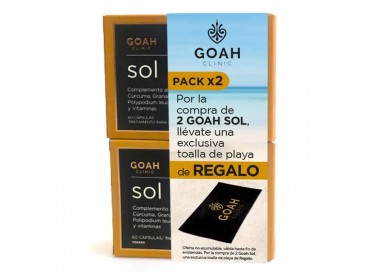 GOAH CLINIC PACK 2 GOAH SOL + TOALLA DE REGALO