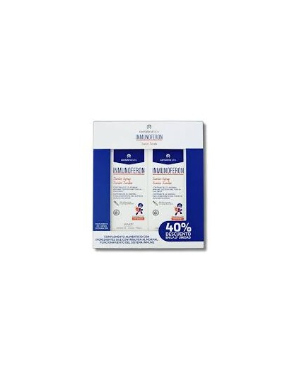 INMUNOFERON JUNIOR JARABE DUPLO 40% DESCUENTO