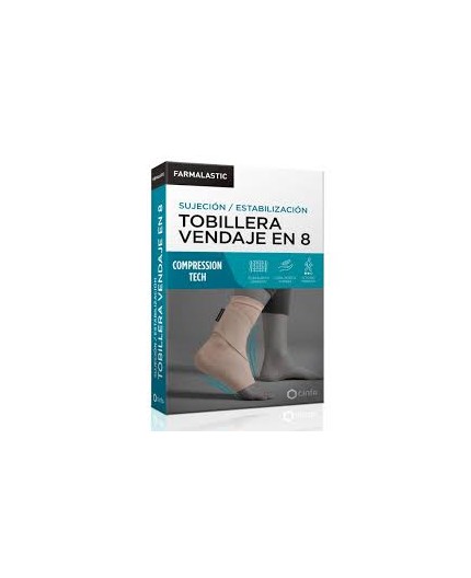 FARMALASTIC TOBILLERA VENDAJE EN 8 TALLA P