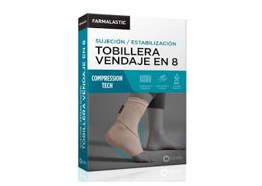 FARMALASTIC TOBILLERA VENDAJE EN 8 TALLA P