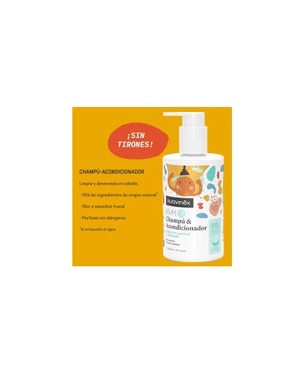 SUAVINEX KIDS CHAMPU & ACONDICIONADOR  300ML