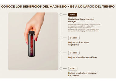 KOBHO MAGNESIO + VIT B6 DUPLO 20+20 VIALES