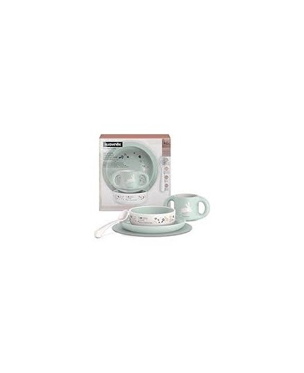 SUAVINEX VAJILLA INFANTIL VERDE APRENDIZAJE