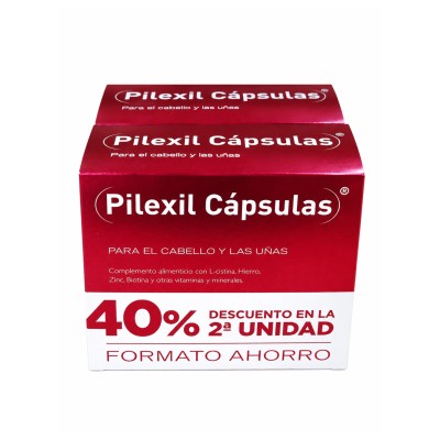 PILEXIL CÁPSULAS DUPLO -40% SEGUNDA UNIDAD