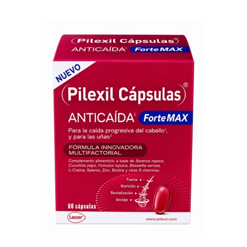 PILEXIL CÁPSULAS ANTICAIDA FORTE MAX