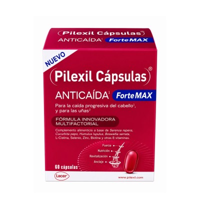PILEXIL CÁPSULAS ANTICAIDA FORTE MAX