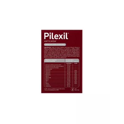 PILEXIL ANTICAIDA CAPSULAS CAIDA OCASIONAL 60 CAP + CEPILLO REGALO