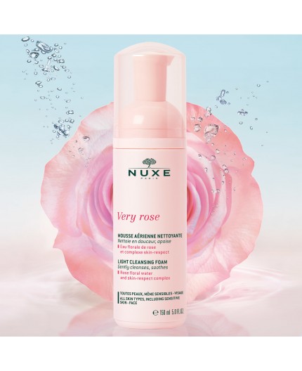 NUXE VERY ROSE ESPUMA SUAVE LIMPIADORA 150ML